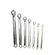 Taparia Ring Spanner Full Set Open Double Ended Chrome Plated